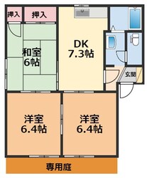 エスポワールA・Ｂ・C棟の物件間取画像